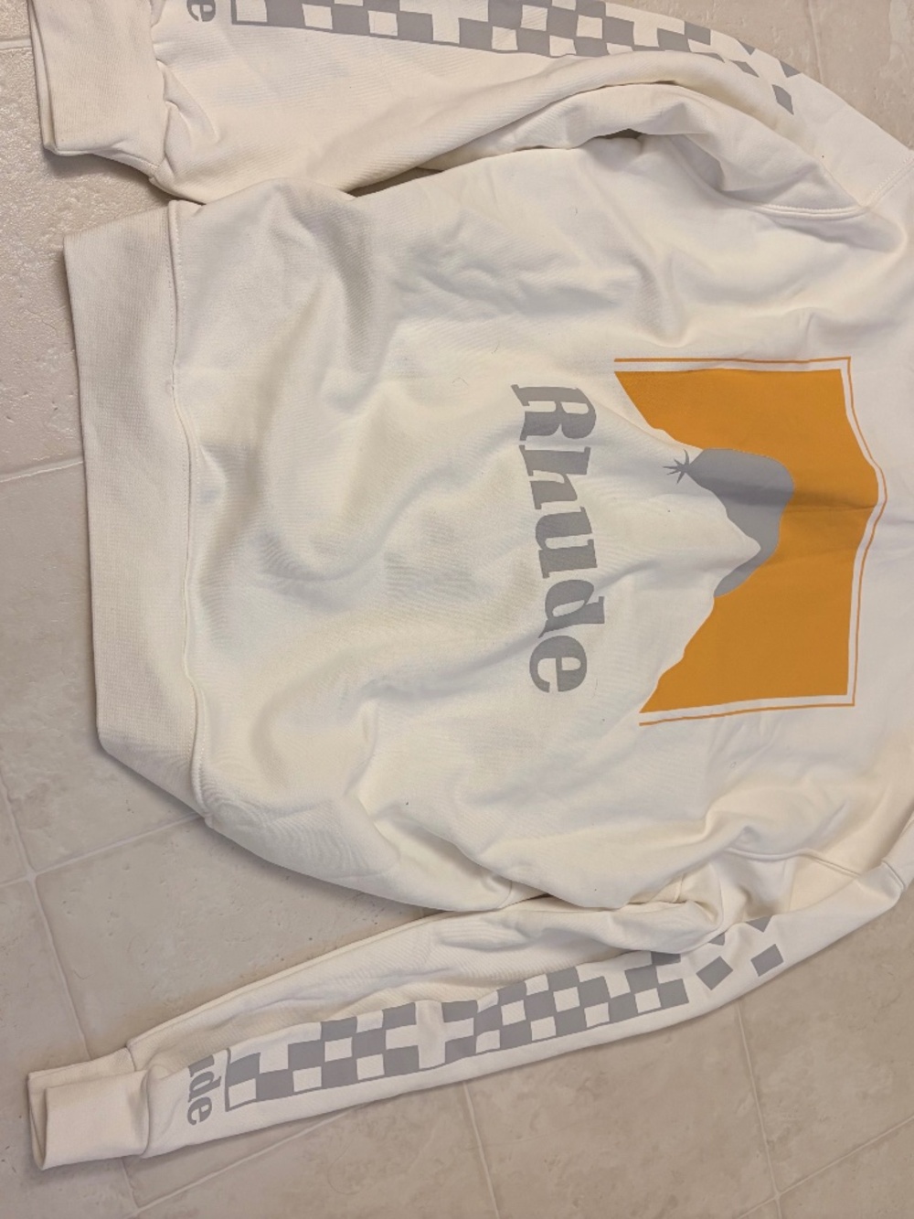 RHUDE hoodie.